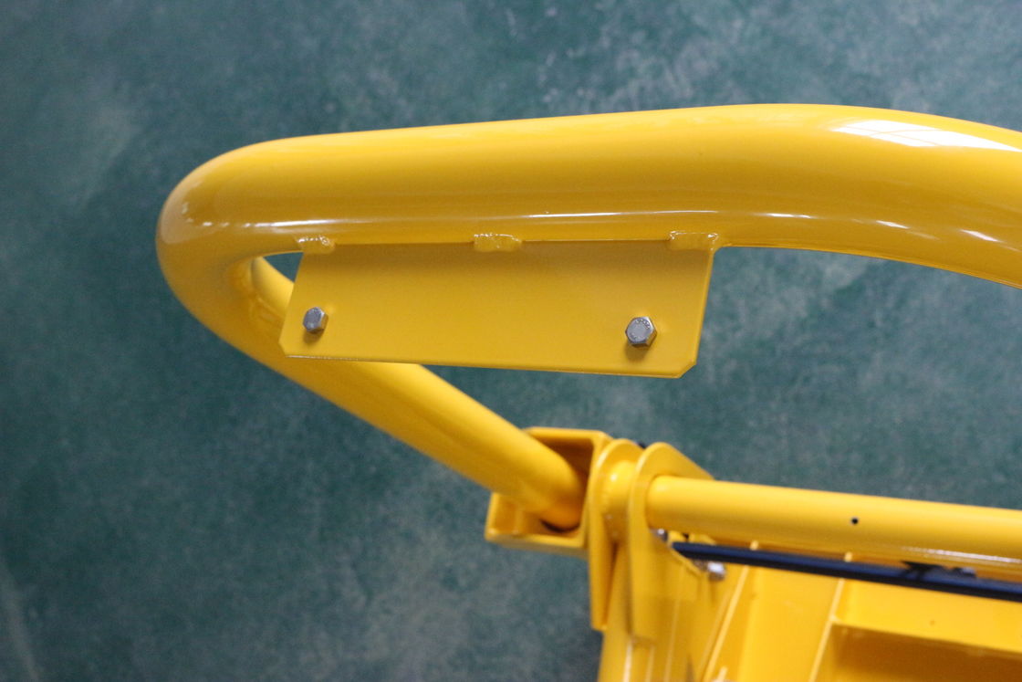 Портативный автомобильный барьер шириной 660 мм со складной конструкцией и электростатическим напылением для строительных зон