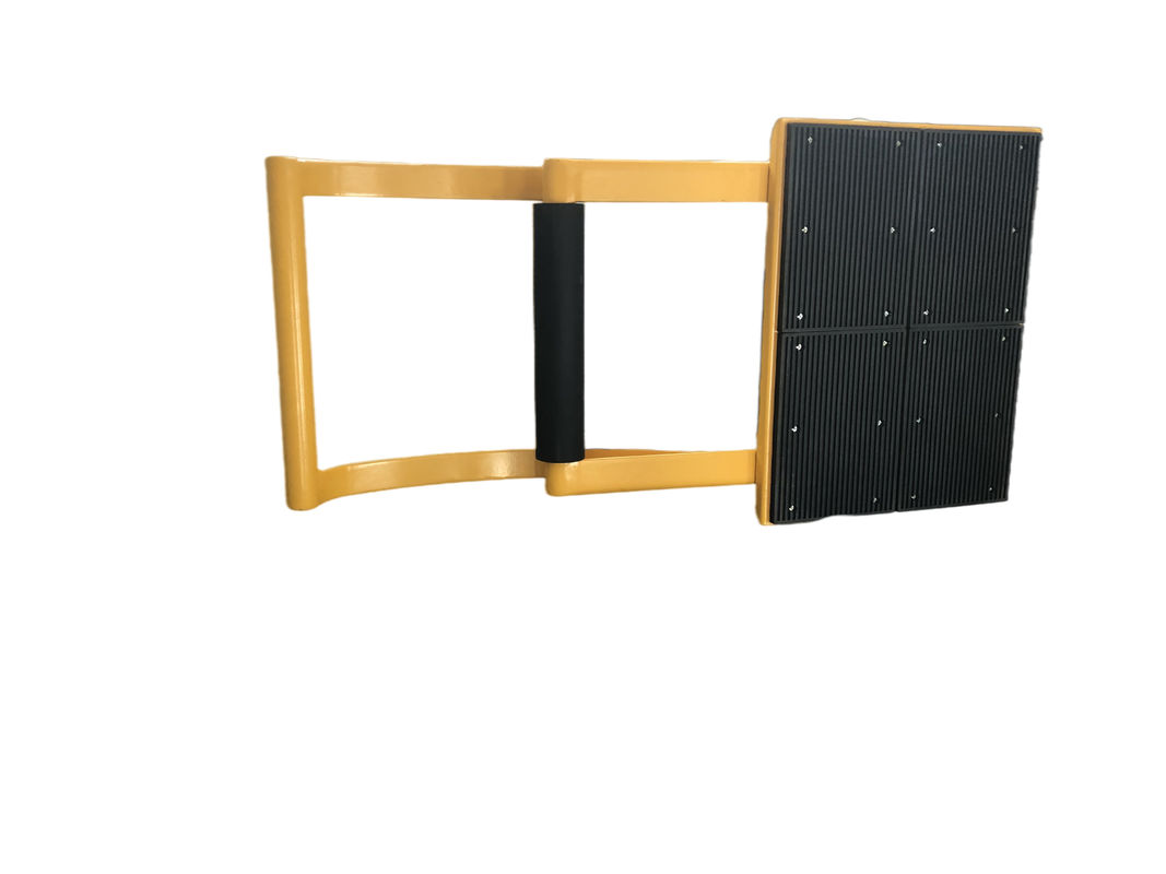 Складчивый аттенюатор столкновений с электростатическим распылением и нелетальным торможением для управления транспортным средством