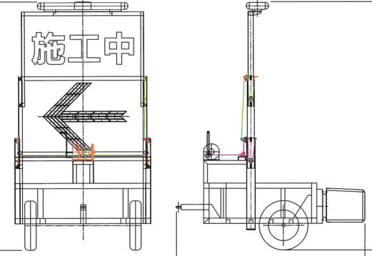 Амортизатор зуммера алюминиевого сплава 80km/H установленный тележкой поглотить силу удара