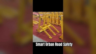 Компактный автомобильный барьер, предназначенный для городских дорог с низкой скоростью движения.